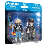 PLAYMOBIL 70822 DUOPACK POLICAJT A HUDOBNÍK
