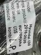 HYUNDAI i30 III 16-23 lock front left + handle CHROM KEYLESS 81310-G3040
