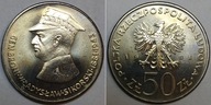 50 zł złotych1981 Władysław Sikorski MENNICZY st. 1 z parcianego worka