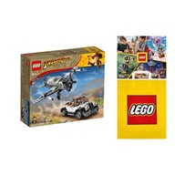 LEGO Indiana Jones - Pościg myśliwcem (77012) +Torba +Katalog LEGO 2024