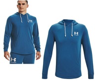 BLUZA MĘSKA UNDER ARMOUR Z KAPTUREM NIEBIESKA L