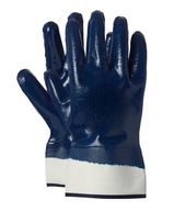 Ochranné nitrilové rukavice Vystužená manžeta EN ISO 21420