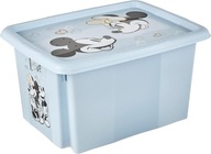 KEEEPER - Úložný box na hračky + veko - box - Mickey Mouse - 15 L