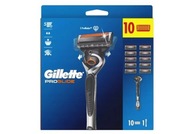 GILLETTE PROGLIDE MASZYNKA DO GOLENIA + 10 OSTRZY