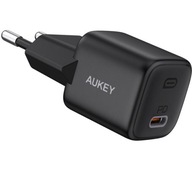 Ładowarka sieciowa Aukey PA-B1 USB-C PD 20W Uniwersalna Czarna