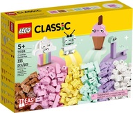 KLOCKI LEGO CLASSIC 11028 KREATYWNA ZABAWA PASTELOWYMI KOLORAMI
