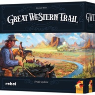 Great Western Trail - druga edycja, gra planszowa