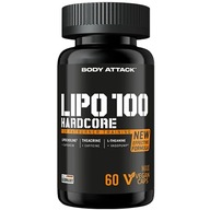 Body Attack Lipo 100 Hardcore 60 vcaps SPALÁK