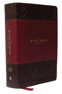 KJV, The King James Study Bible, Leathersoft, Burgundy, Red Letter,