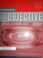 Objective first certificate - Annette Capel