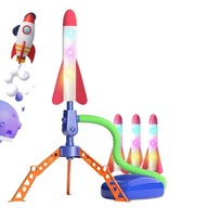 Detské raketové nožičky rozsvietia malý vonkajší raketomet