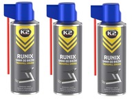 3x K2 RUNIX 400ML PROFESJONALNY SMAR SILIKONOWY DO BIEŻNI