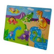Zab puzzle 30x22 dinosaury