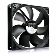 AABCOOLING BLACK SILENT FAN 12 WYDAJNY WIATRAK CHŁODZENIE KOMPUTERA 115m3/h