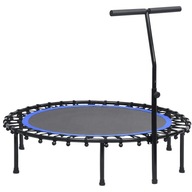 Trampolina fitness z uchwytem, 122 cm