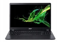 Notebook Acer Aspire 3 15,6 " Intel Pentium Quad-Core 8 GB / 256 GB čierna