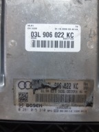 AUDI A4 B8 2.0 TDI computer control unit of the engine 03L906022KC