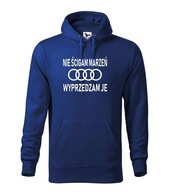 Audi férfi álom kapucnis pulóver