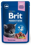 Brit Premium Kitten White Fish Chunks 100g