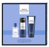 DAVID BECKHAM Zestaw prezentowy Classic Blue (Woda toaletowa 50ml+Żel pod p