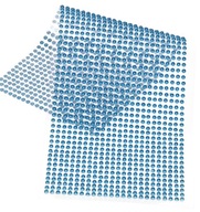 PERLY SAMOLEPIACE PERLIČKY KOLÍK S KRYŠTÁLIKOM 3 mm 1440 ks