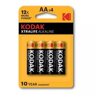Bateria Alkaliczna Xtralife AA 1.5V Kodak 4 szt.