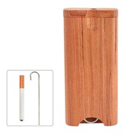 Men's Solid Wood Cigarette Case Set