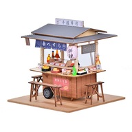 Zestawy do domku dla lalek Mini model DIY Miniaturowe zestawy do domu Mini sklep z sushi Model