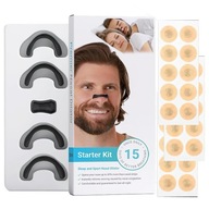 MAGNETICKÝ KLIP NA NOS PROTI CHRÁPANIU ZLEPŠUJE DÝCHANIE SADA 15 DNÍ