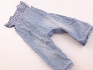 TU modny KOMBINEZON a'la jeans HAFTY _ 68cm