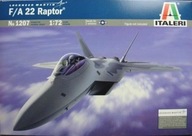 Italeri 1207 Model F-22 Raptor samolot skala 1/72
