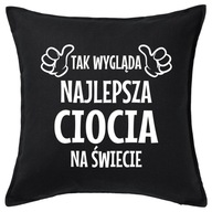 NAJLEPSZA CIOCIA poduszka 50x50 prezent