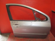PEUGEOT 307 01- door right front front silver EZAC