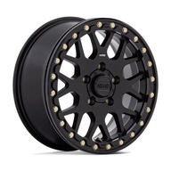 KMC Powersports KS235 GRENADE BEADLOCK 15X6 5X114.3 ET38 SATIN BLACK