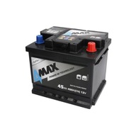 Akumulator 4MAX ECOLINE 45Ah 450A P+