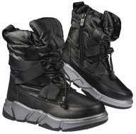 Buty zimowe dziecięce Clibee CA91BL czarne 33