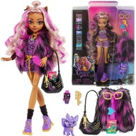 MONSTER HIGH ZESTAW LALKA CLAWDEEN WOLF +AKCESORIA