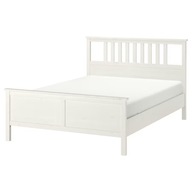 IKEA HEMNES Rama łóżka 140x200 biała bejca