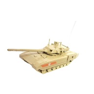 Vzdelávacia hračka v mierke 1:72 4D model tanku pre žltý