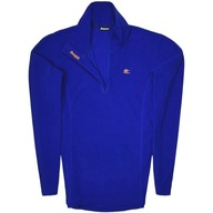 BERGANS ALSTEN ZIP POLO Bluza Polorowa Fleece Męska Half Zip Logowana r. M