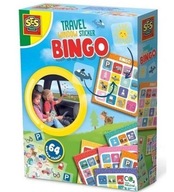 BINGO CESTOVNÉ NÁLEPKY NA SKLO AUTA 64KS, SES