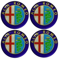 EMBLEMATY LOGO NA KRYTY SAMOLEPKY ALFA ROMEO 70mm