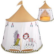 Namiot dla dzieci iglo wigwam Indiański Tipi okrągły domek do zabawy