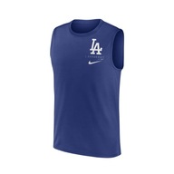 Tričko Nike MLB Men's Large Muscle Logo Tank Top Dri-Fit LA Dodgers