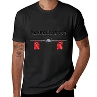 Bayraktar TB2 Turkish Military Drone boys cotton T-Shirt Koszulka