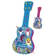 Strunová gitara BABY SHARK ružová pre deti REIG 2617