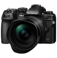 Fotoaparát Olympus OM-1 telo  objektív čierny