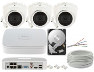 ZESTAW MONITORINGU IP DAHUA 3 KAMERY PoE IR30 5MPX