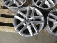 4X CERCHI DI ALLUMINIO CERCHI RUOTE 5N0601025 VW 5X112