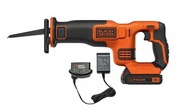 ZESTAW Piła szablasta Black&Decker BDCR18E1 AKUMULATOR ŁADOWARKA